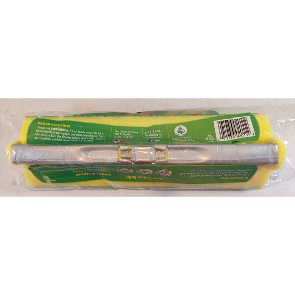 Libman NITTY GRITTY 10 Inch Tear Resistant Sponge Roller Mop Refill Brand New - Picture 3 of 7